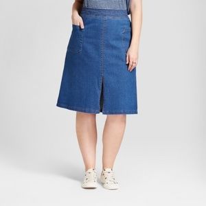 Universal Thread Denim Skirt A-line Skirt - 12